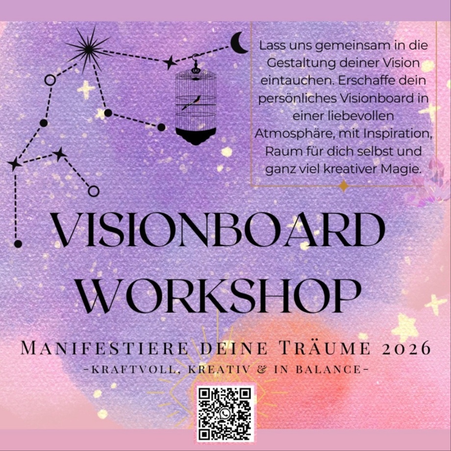 Visionboard Workshop mit Natascha am 18.01.26