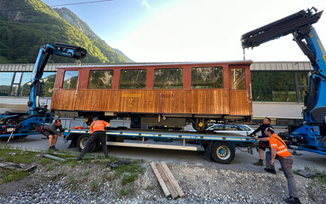 Ambassador-Salonwagen ist am Ziel