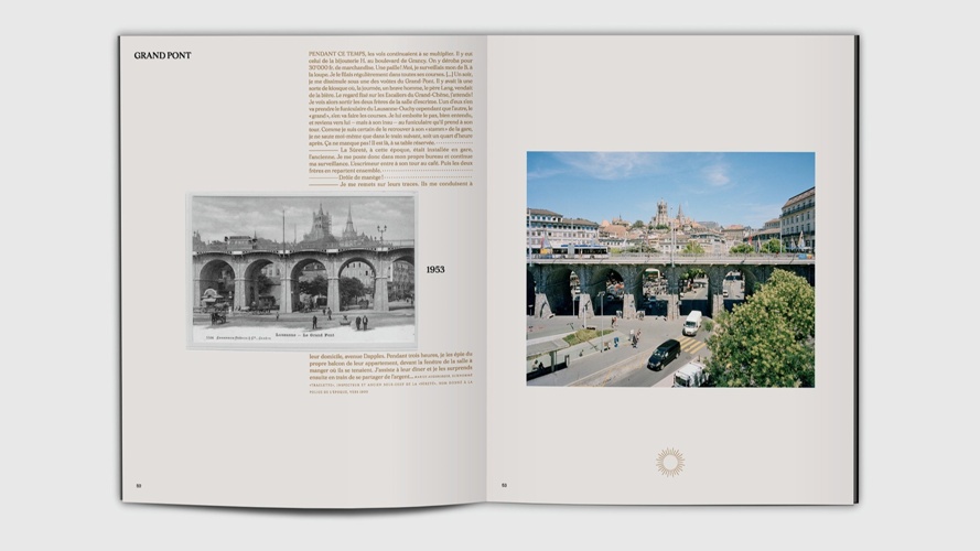 Livre sur Lausanne, entre hier et aujourd'hui