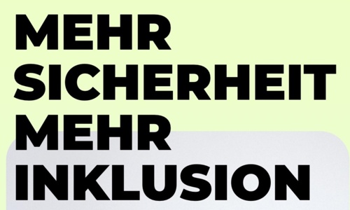 SAFE TO GROW - MEHR SICHERHEIT, MEHR INKLUSION