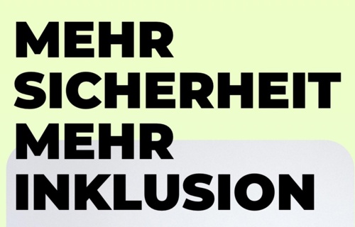 SAFE TO GROW - MEHR SICHERHEIT, MEHR INKLUSION