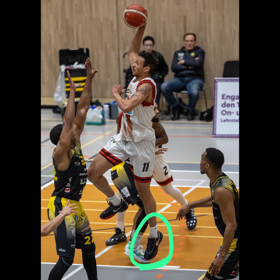 Dylans Nike - Ganze Saison 2023 getragen