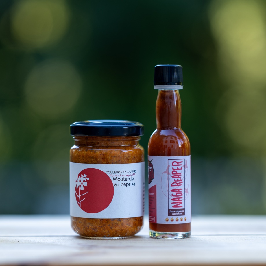 Les condiments en feu!