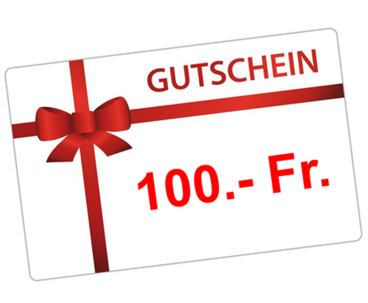 Gutschein im Wert von 100.-