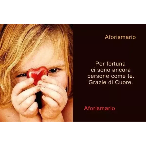 Omaggio a sopresa e invito all'inaugurazione