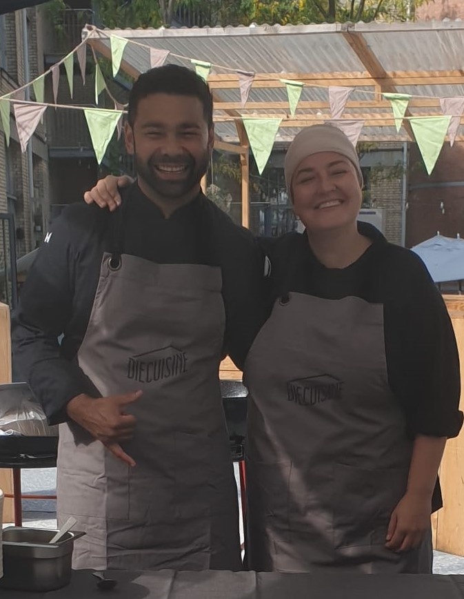 Du bist exklusive:r Besitzer:in einer dieCuisine Latz-Schürze