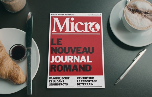 Micro, le nouveau journal papier romand