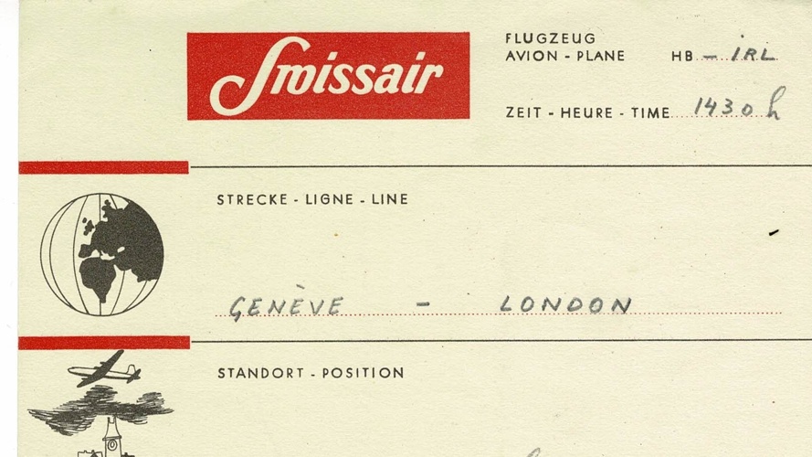 Exposition Swissair au Musée des Transports à Lucerne