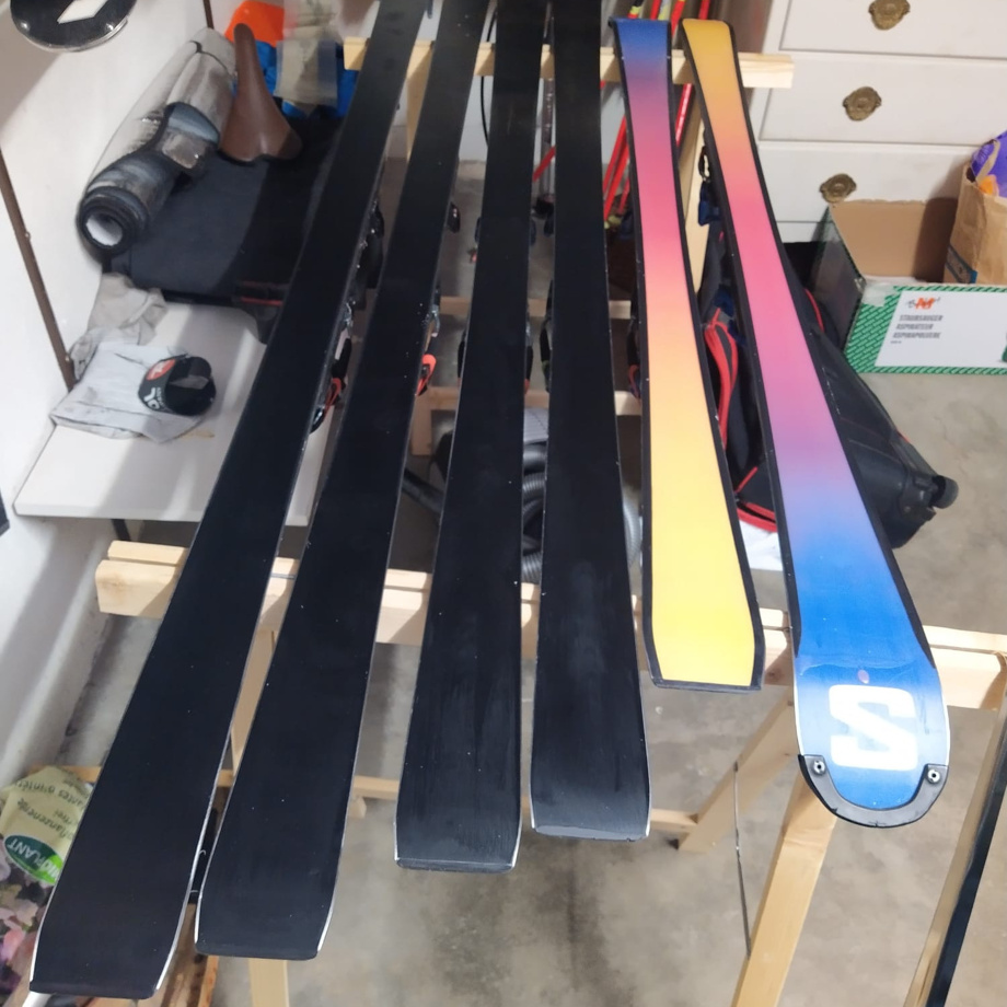 Entretien d'une paire de ski