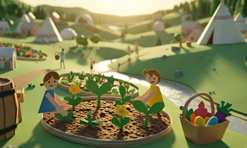 Setze Wurzeln für's Kardendorf!