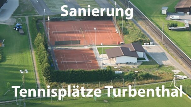  Sanierung Tennisplätze Turbenthal 