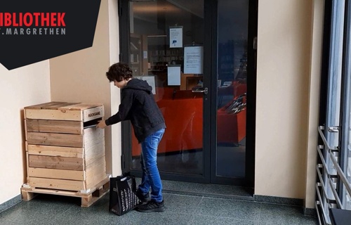 Medienrückgabebox für die Bibliothek St. Margrethen