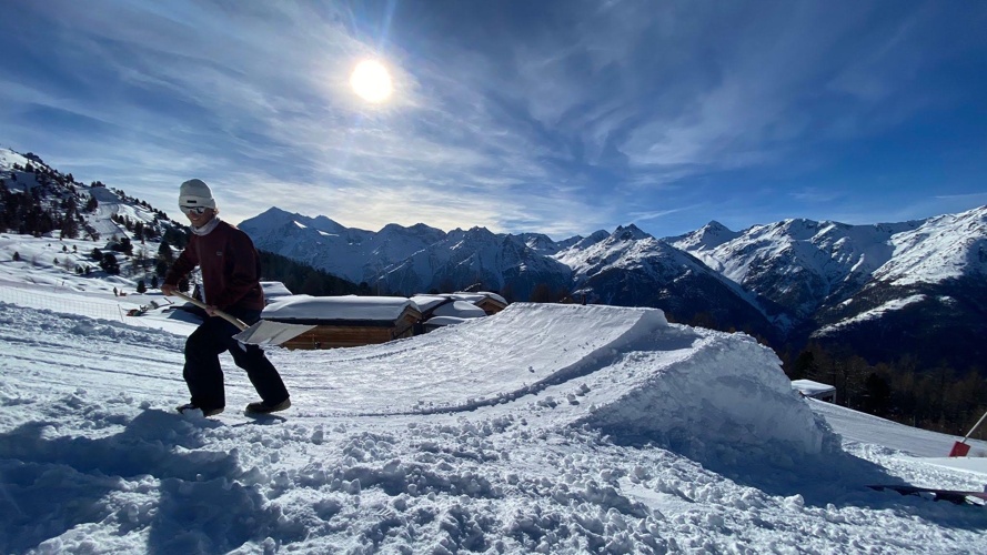 Snowpark Grächen - Maunalā Freestylepark