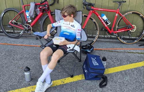 Teamzelt Radsport Nachwuchsteam