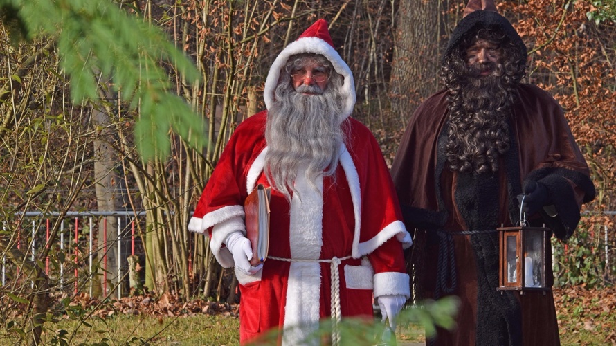 Der Samichlaus brucht für sin Esel en Unterstand