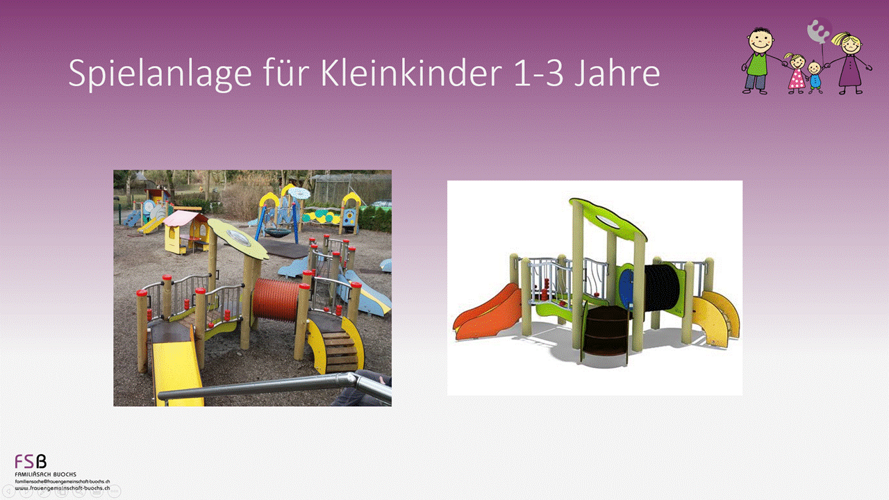 Neugestaltung Spielplatz Dorfpark Buochs