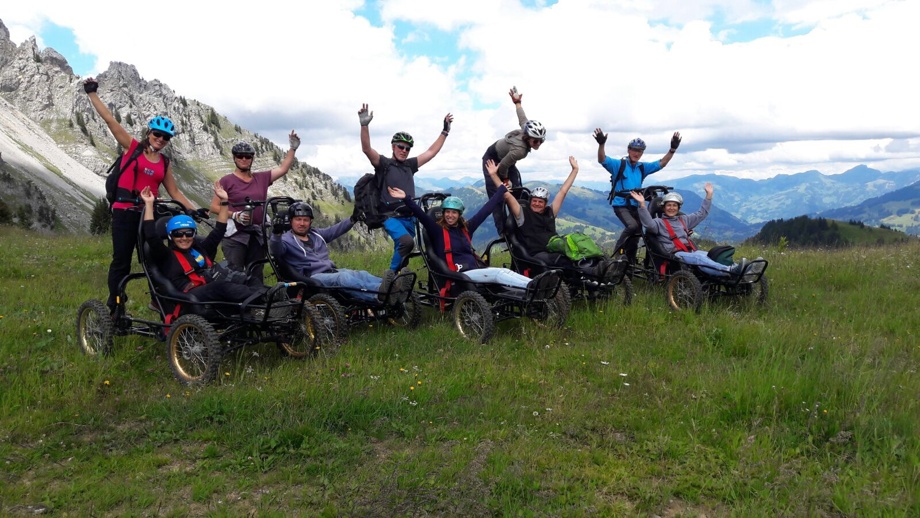 Bénévoles lors des manifestations et journées des familles
