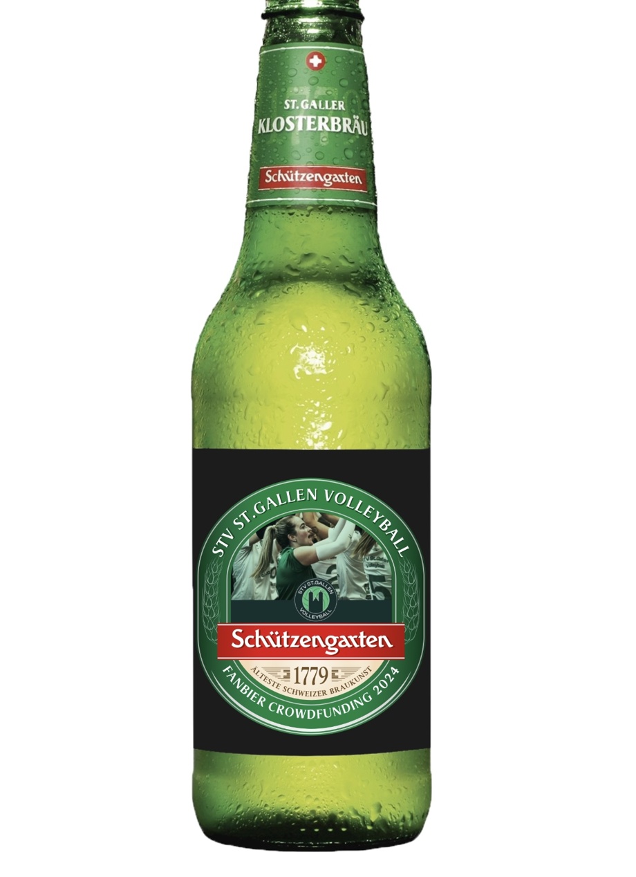 STV St.Gallen Volleyball Klosterbräu Fanbier