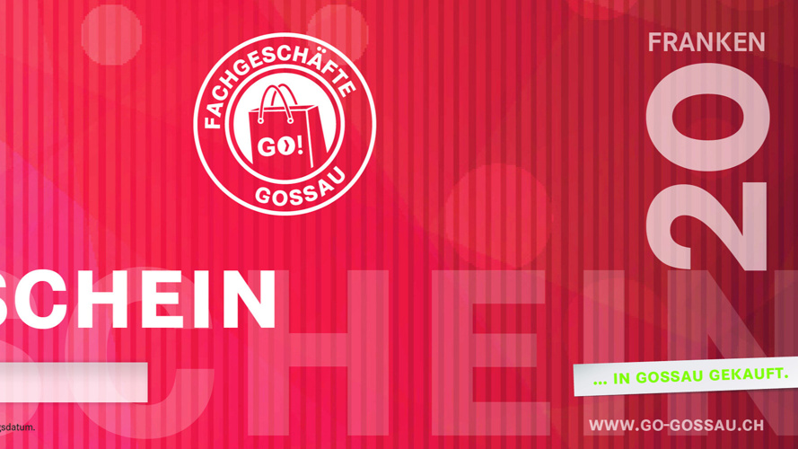 Drogerien Gossau unterstützen alle Fachgeschäfte