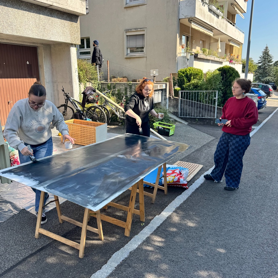 Blick hinter die Kulissen