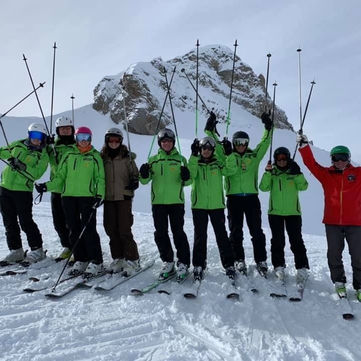 Drei Tage Skifahren in St. Moritz mit dem GTSC.