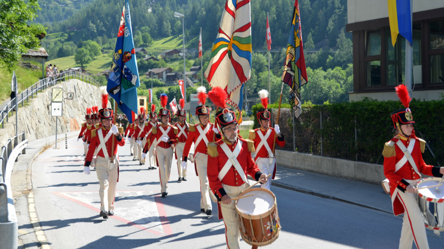 Neue Uniform Herrgottsgrenadiere St. Niklaus VS