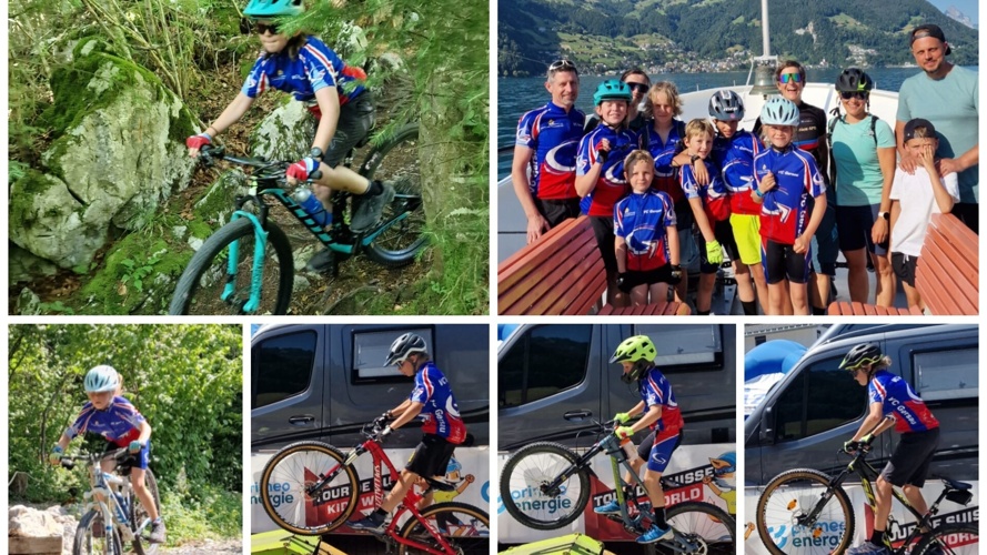 Bike-Tricots für die Jungbiker des Velo Club Gersau