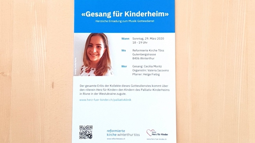 Gesang für Kinderheim & Kinder-Palliativklinik
