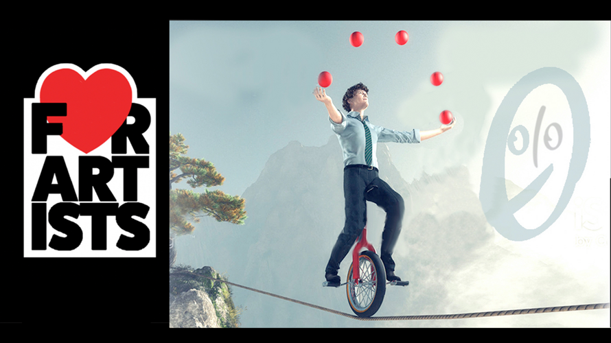 Louis 4 artists, ein Projekt für die Künstler, BE AN ARTIST