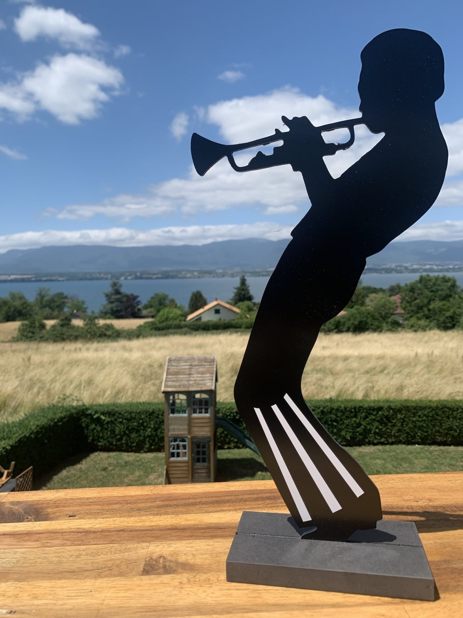 Les Figures du Jazz - artwork Miles Davis