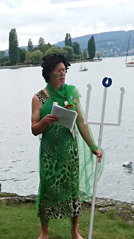 Neptun war zu Besuch