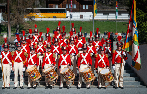 Neue Uniform Herrgottsgrenadiere St. Niklaus VS