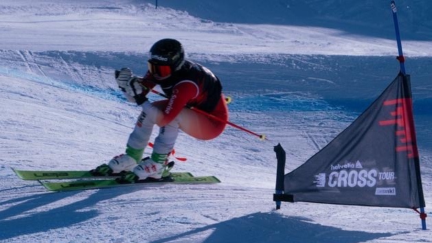 Objectif : poursuivre ma saison de skicross