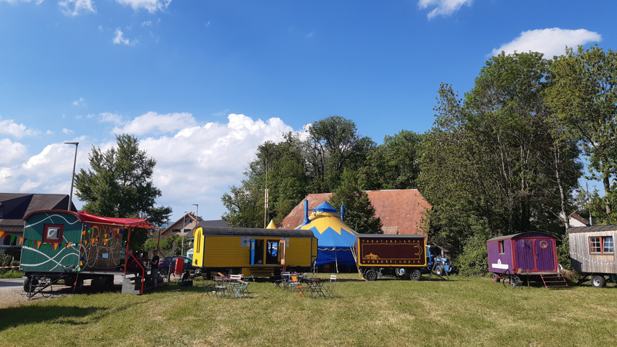 Ein neuer Zirkuswagen für den Wunderplunder