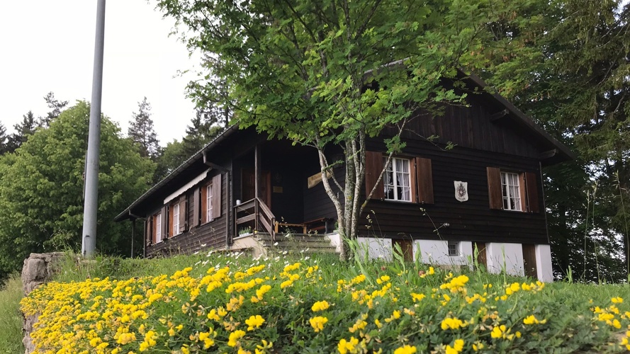 Sanierung Waldweidhütte