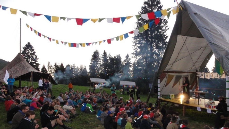 350 scouts à Reconvilier / CAJU23