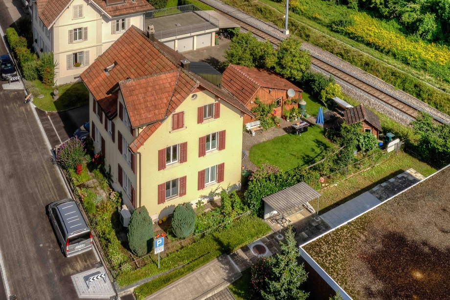 professionelles Drohnenbild Ihres Hauses