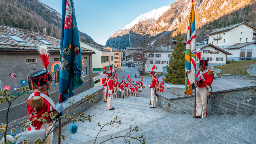 Neue Uniform Herrgottsgrenadiere St. Niklaus VS