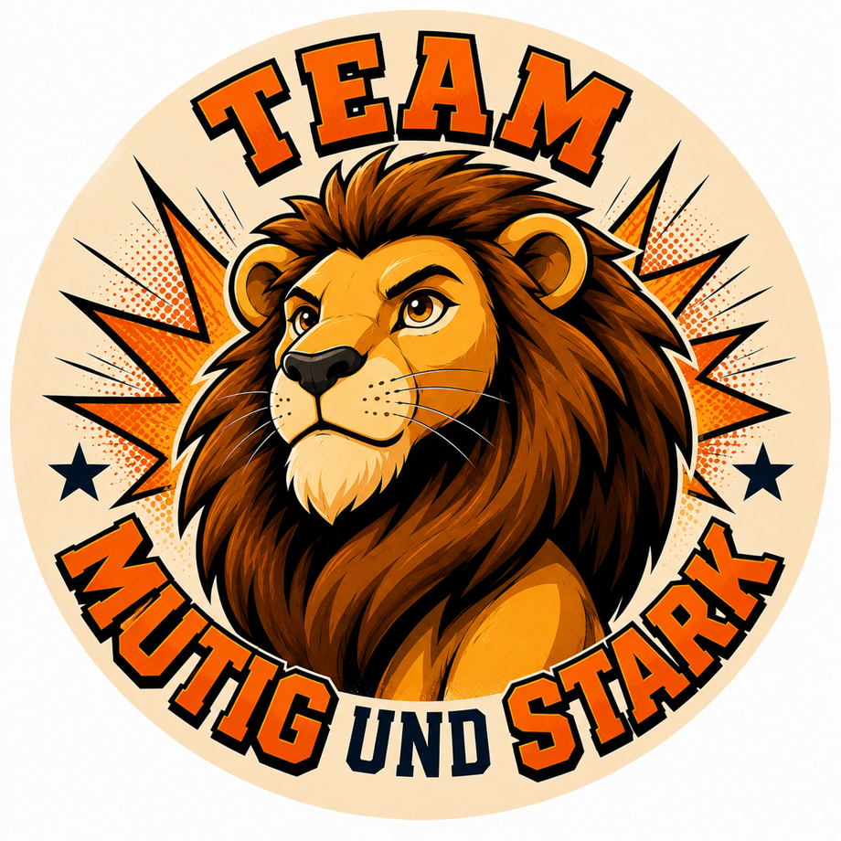 Team mutigundstark Button
