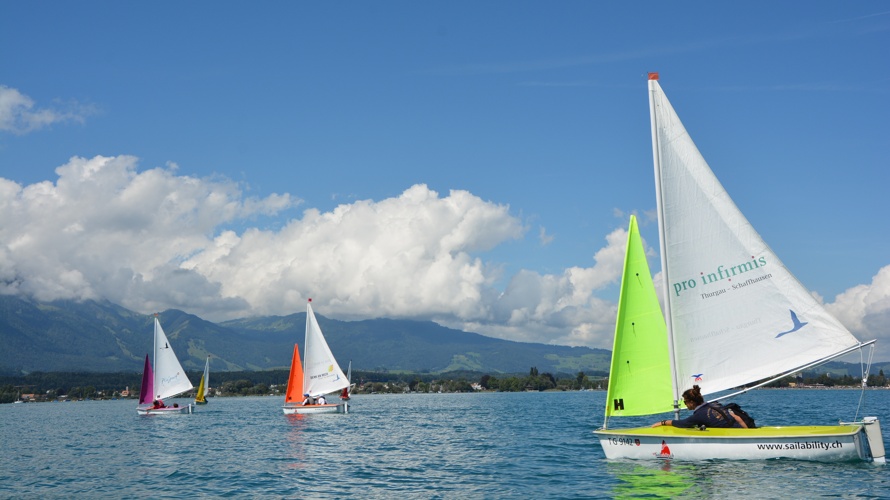 Zwei neue Segel zum 20. Jubiläum von Sailability.ch