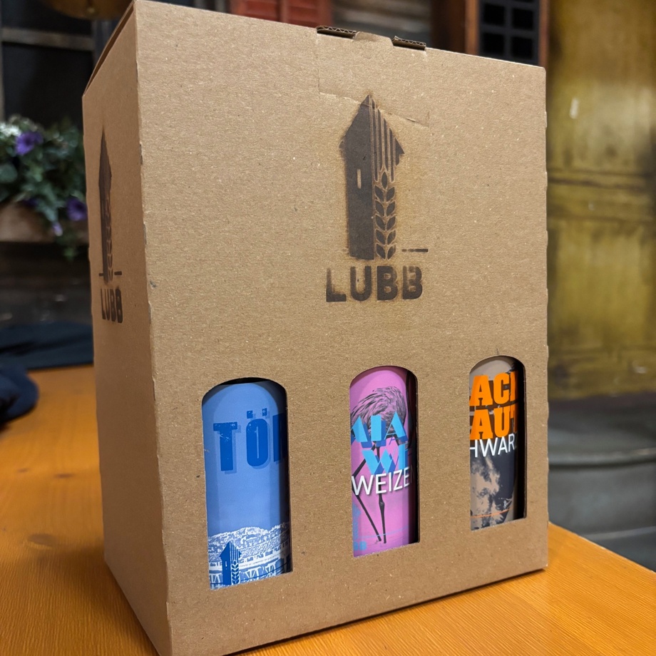 Six-Pack LUBB Bier