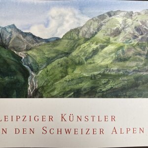 livret des Alpes en aquarelles