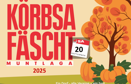 Kürbsafäscht Muntlaga 2025