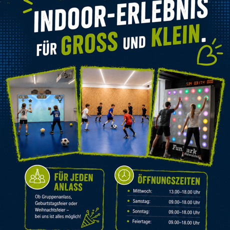 Wir haben offen!
