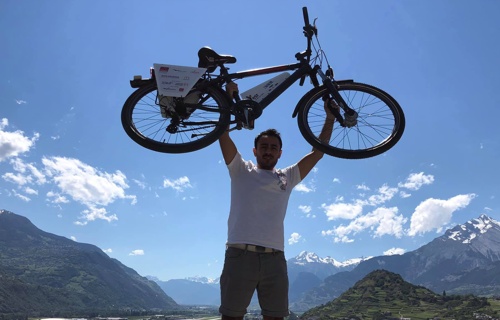 Sion - Tokyo à vélo contre l'AVC