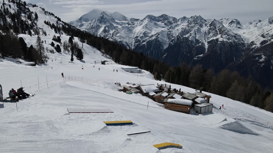 Snowpark Grächen - Maunalā Freestylepark