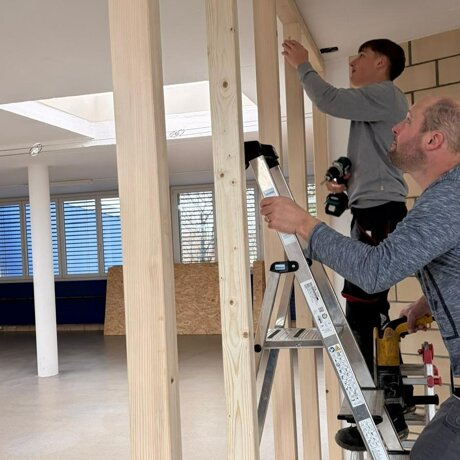 Der neue Tanzraum ist fertig!