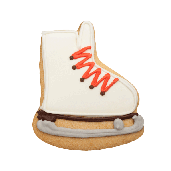 Schlittschuh-Kekse