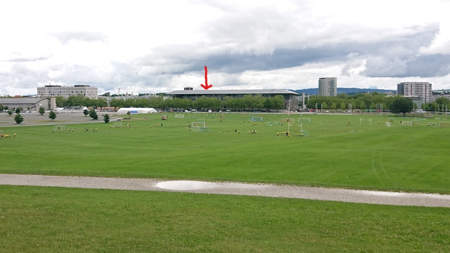 Windstation für's Groundhandling in Bern