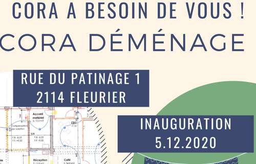 Laissez votre empreinte à CORA en soutenant son développement !